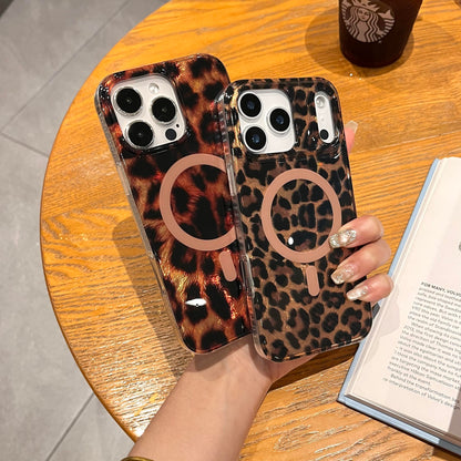 Leopard Gloss MagSafe Case