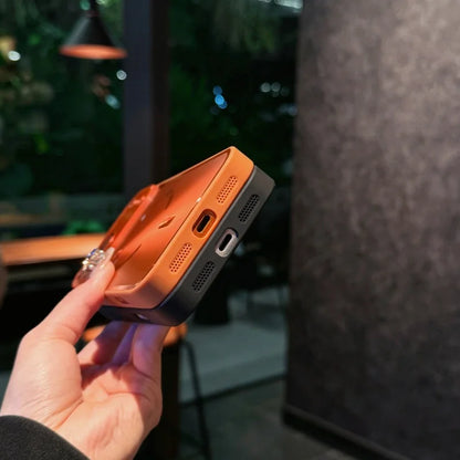 Magnetic AG Matte Glass Protective Case for iPhone 13-17 Series