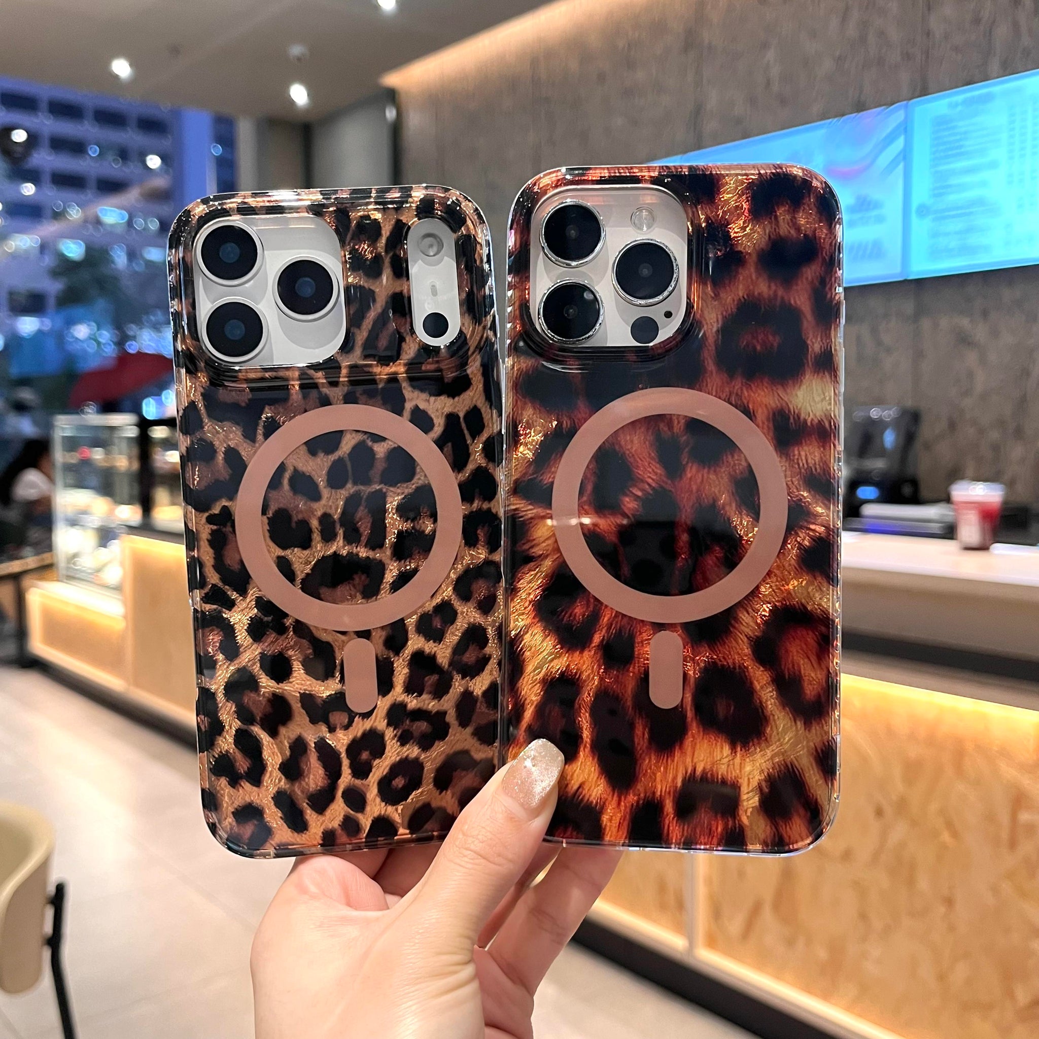 Leopard Gloss MagSafe Case